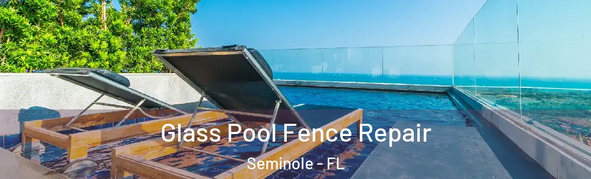  Glass Pool Fence Repair Seminole - FL